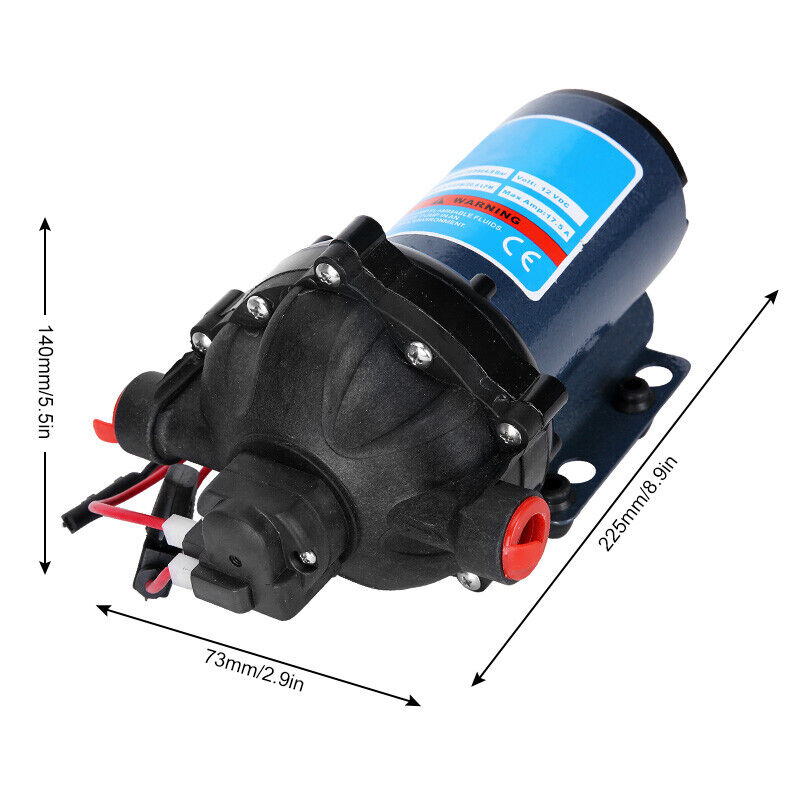 Water pump inlet and outlet hose adaptors