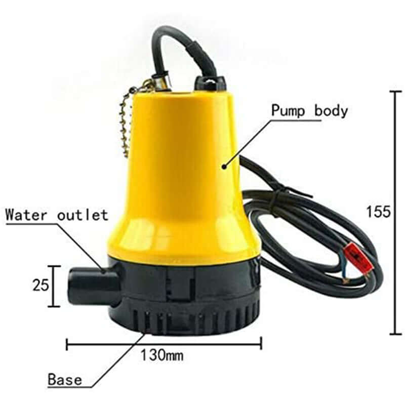 12V DC Pump Electric Water Pump 50w - The Shopsite