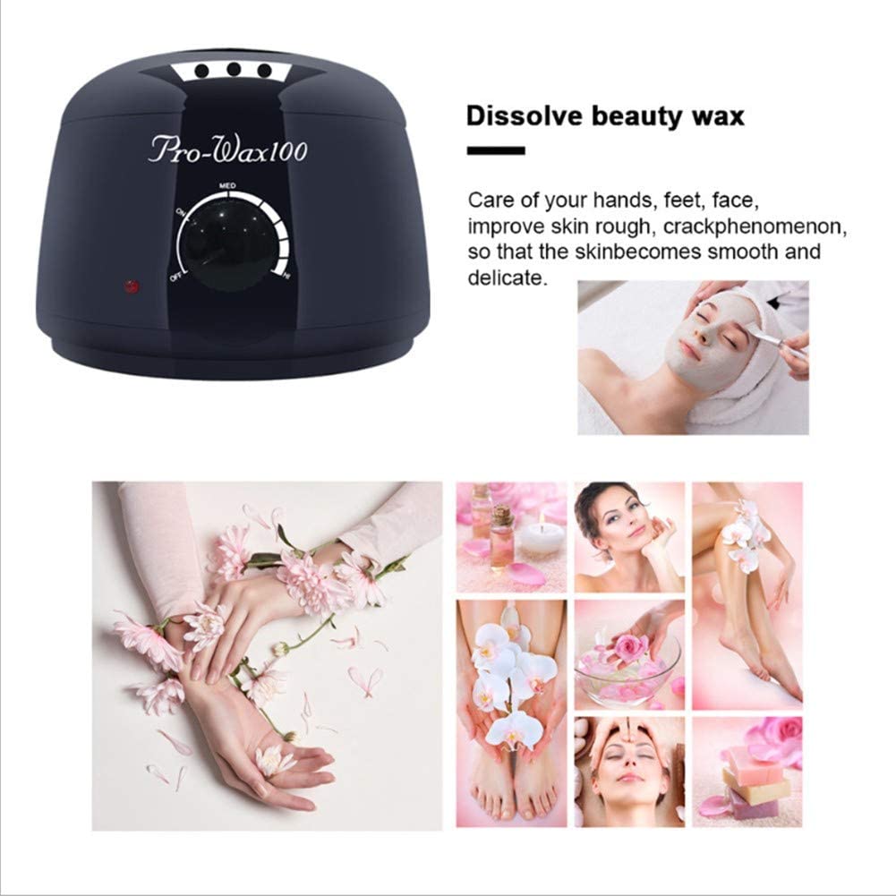 Wax Machine Wax Warmer Kit Hair Remover With Wax Beans - The Shopsite