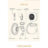 Thumbnail for Electric breast pump with USB cable