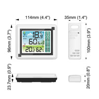 Thumbnail for Wireless Weather Station Indoor Outdoor Hygrometer Thermometer
