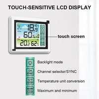 Thumbnail for Wireless Weather Station Indoor Outdoor Outdoor Hygrometer Thermometer Weather Station - The Shopsite