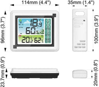 Thumbnail for Wireless Weather Station Indoor Outdoor Outdoor Hygrometer Thermometer Weather Station - The Shopsite