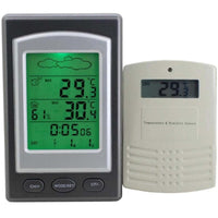 Thumbnail for Weather Station Digital Wireless Thermometer Indoor Outdoor Temperature Gauge Receiver Transmitter Home Office Use - The Shopsite