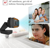 Thumbnail for Webcam Web Camera 1080P HD Webcam with Dual Microphones