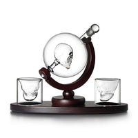 Thumbnail for 850Ml Skull Whiskey Decanter Set 2 Whisky Glasses - The Shopsite
