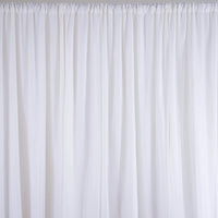 Thumbnail for Back view showing polyester base layer of curtain