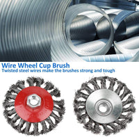 Thumbnail for Wire Cup Drill-Mount Wire Brush