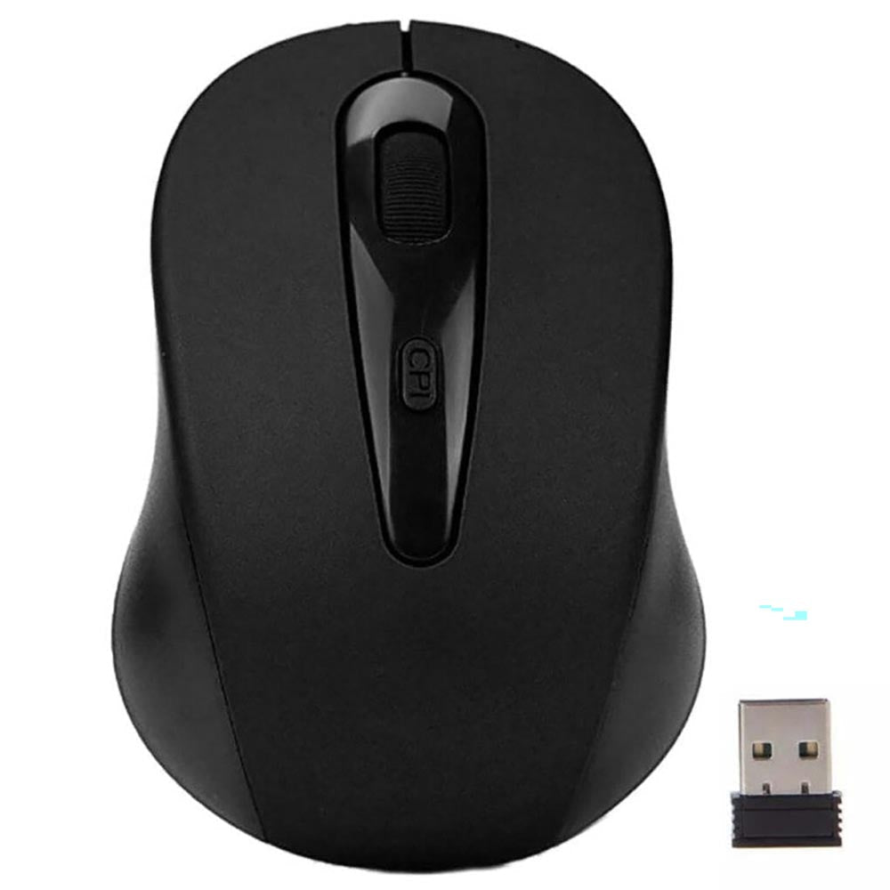 Ergonomic wireless mouse for comfort