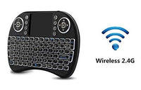 Thumbnail for Wireless Keyboard Mini Wireless Keyboard With Touchpad Mouse Combo Qwerty Keypad,Rechargeable Handheld Keyboard Remote