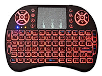 Thumbnail for Wireless Keyboard Mini Wireless Keyboard With Touchpad Mouse Combo Qwerty Keypad,Rechargeable Handheld Keyboard Remote