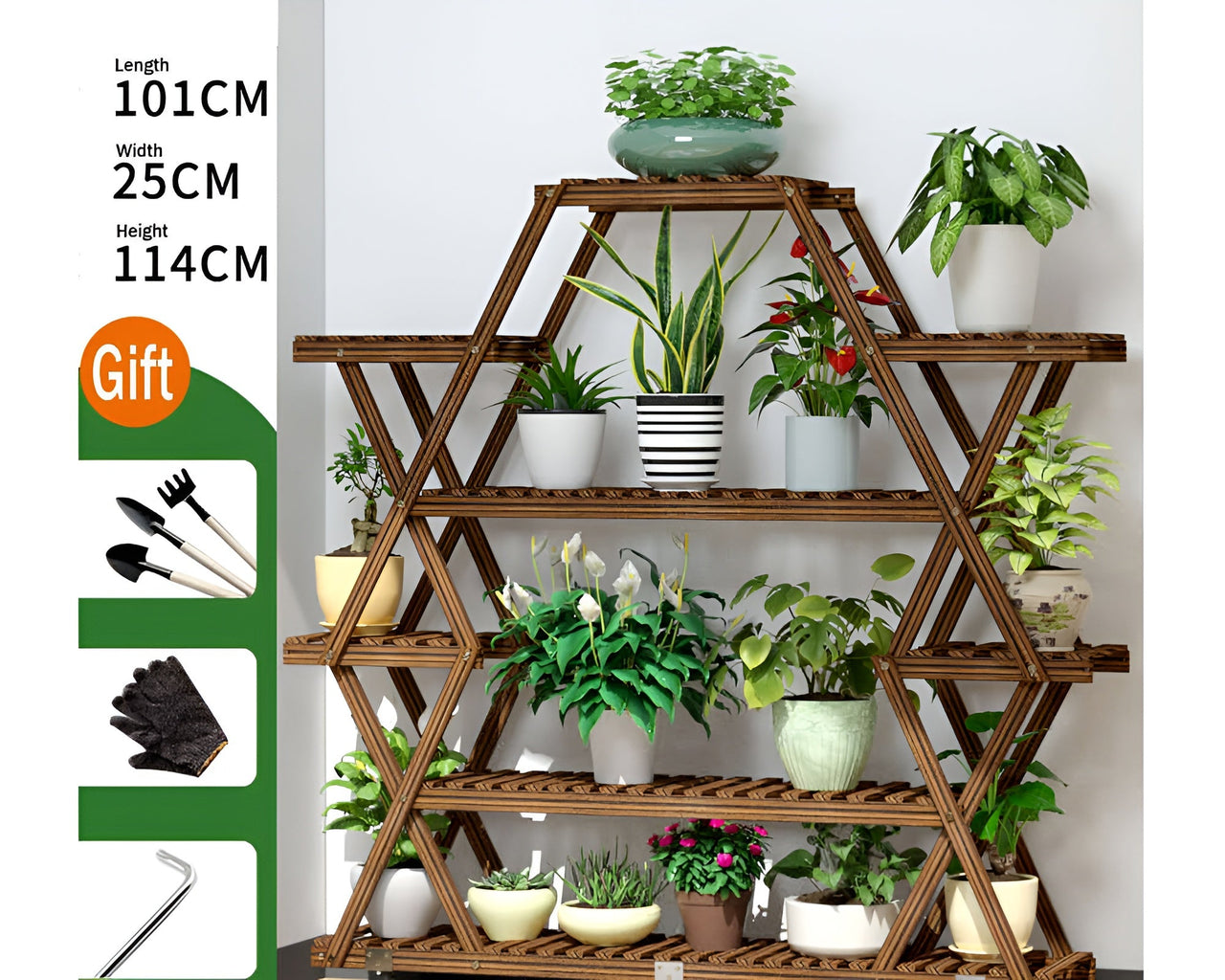Flower Pot Plant Pot Stand Rack