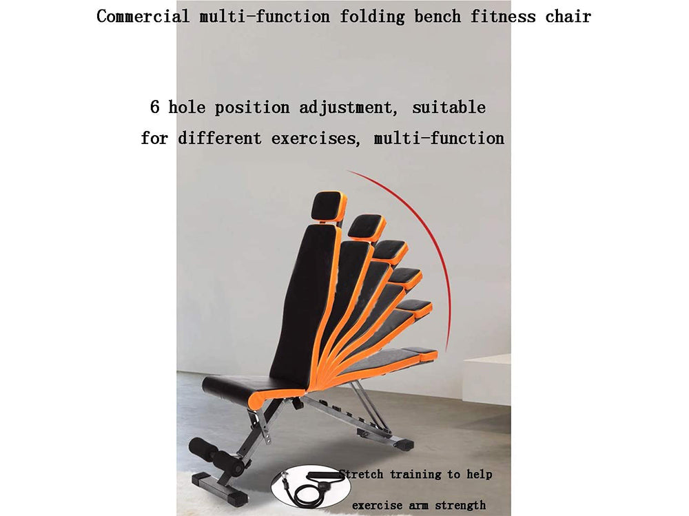 Workout Weight Bench Sit Up Bench 200Kg Capacity Folding Home Gym