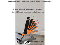 Thumbnail for Workout Weight Bench Sit Up Bench 200Kg Capacity Folding Home Gym