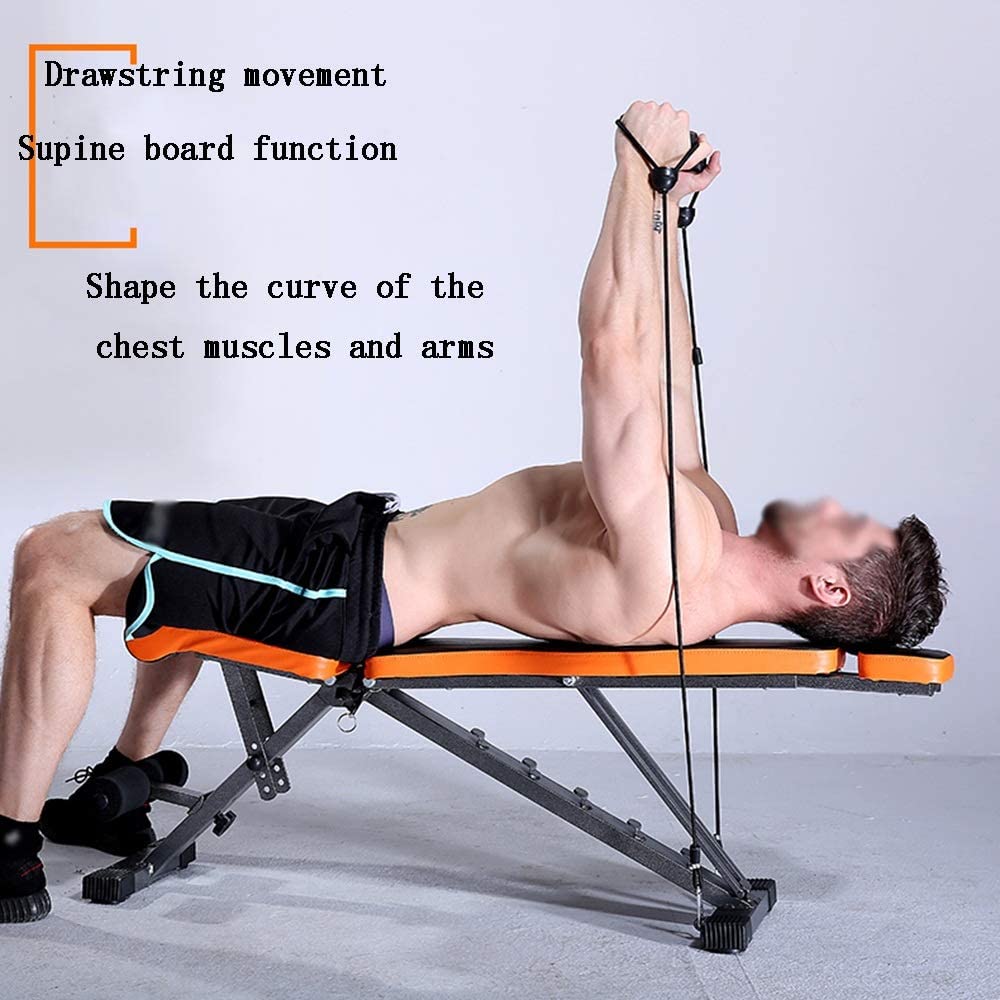 Workout Weight Bench Sit Up Bench 200Kg Capacity Folding Home Gym - The Shopsite