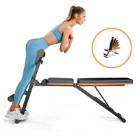 Thumbnail for Workout Weight Bench Sit Up Bench 200Kg Capacity Folding Home Gym