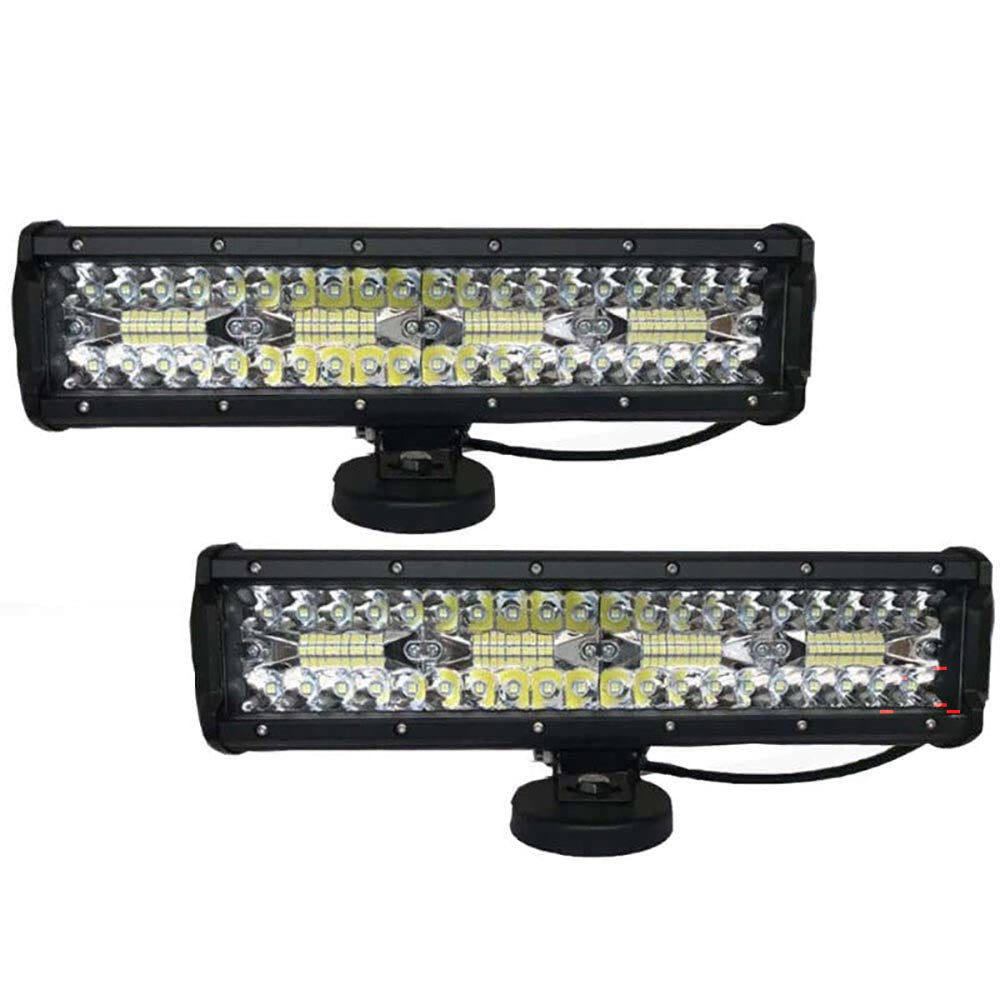 LED work light bar with galvanized mounting bracket