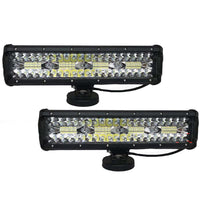 Thumbnail for LED work light bar with galvanized mounting bracket