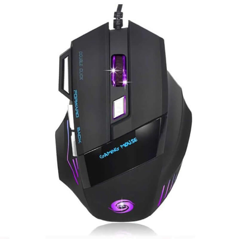 Gaming mouse colourful LED light cycling