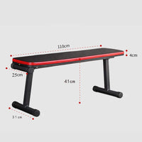 Thumbnail for Weight Bench Sit Up Bench Dumbbell Bench 110 * 31 * 41cm - The Shopsite