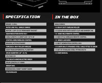 Thumbnail for Electric winch mounted on ATV showing mounting plate