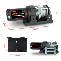 Thumbnail for Electric winch handlebar rocker switch detail