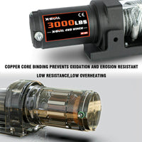 Thumbnail for Electric winch remote control with range indicator