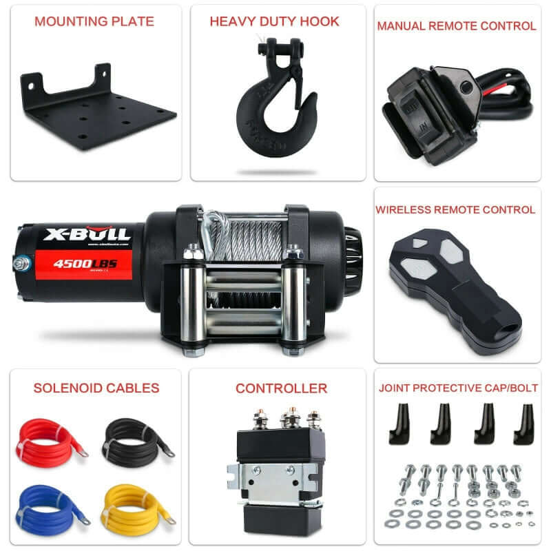 Winch waterproof control box