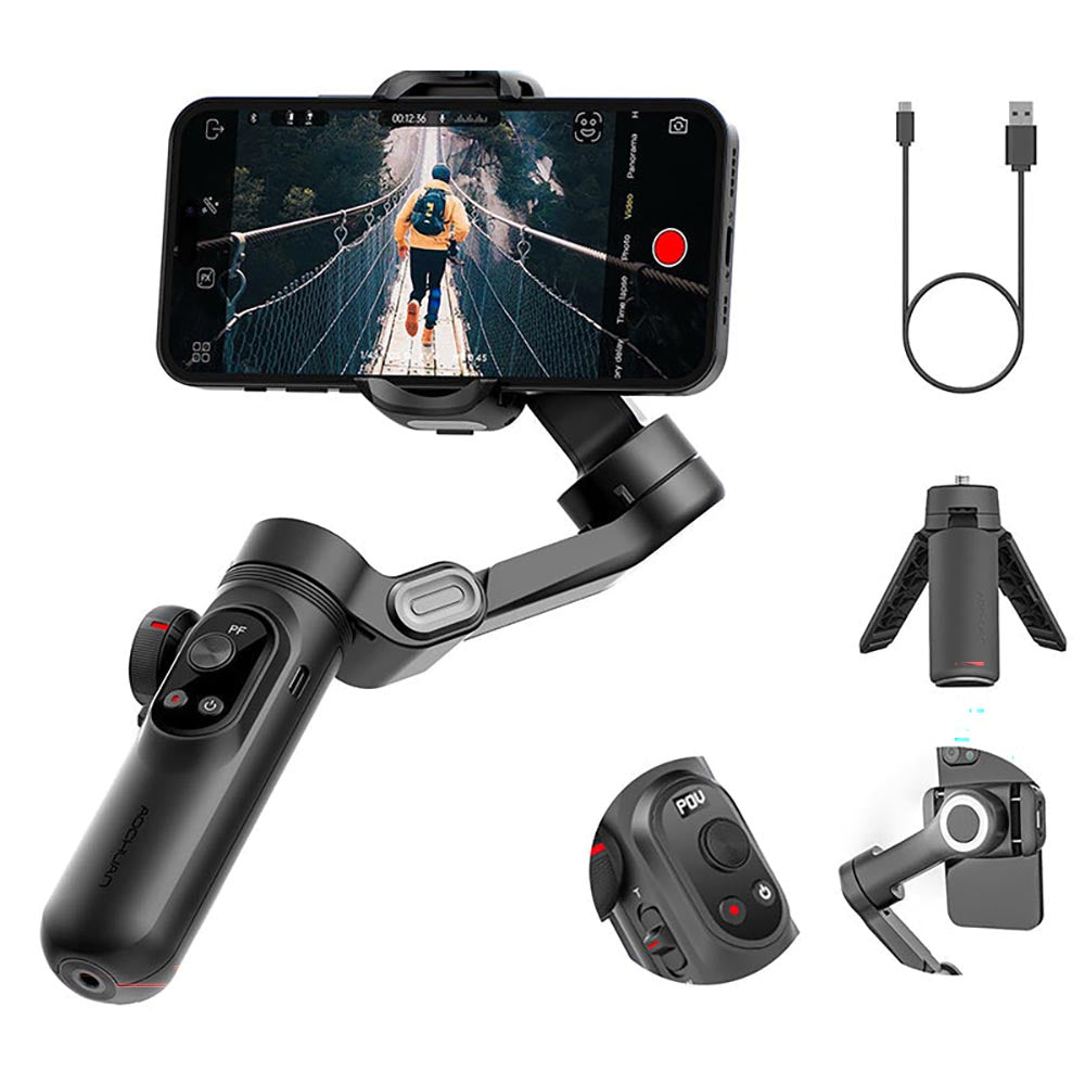 Gimbal with Android phone attached