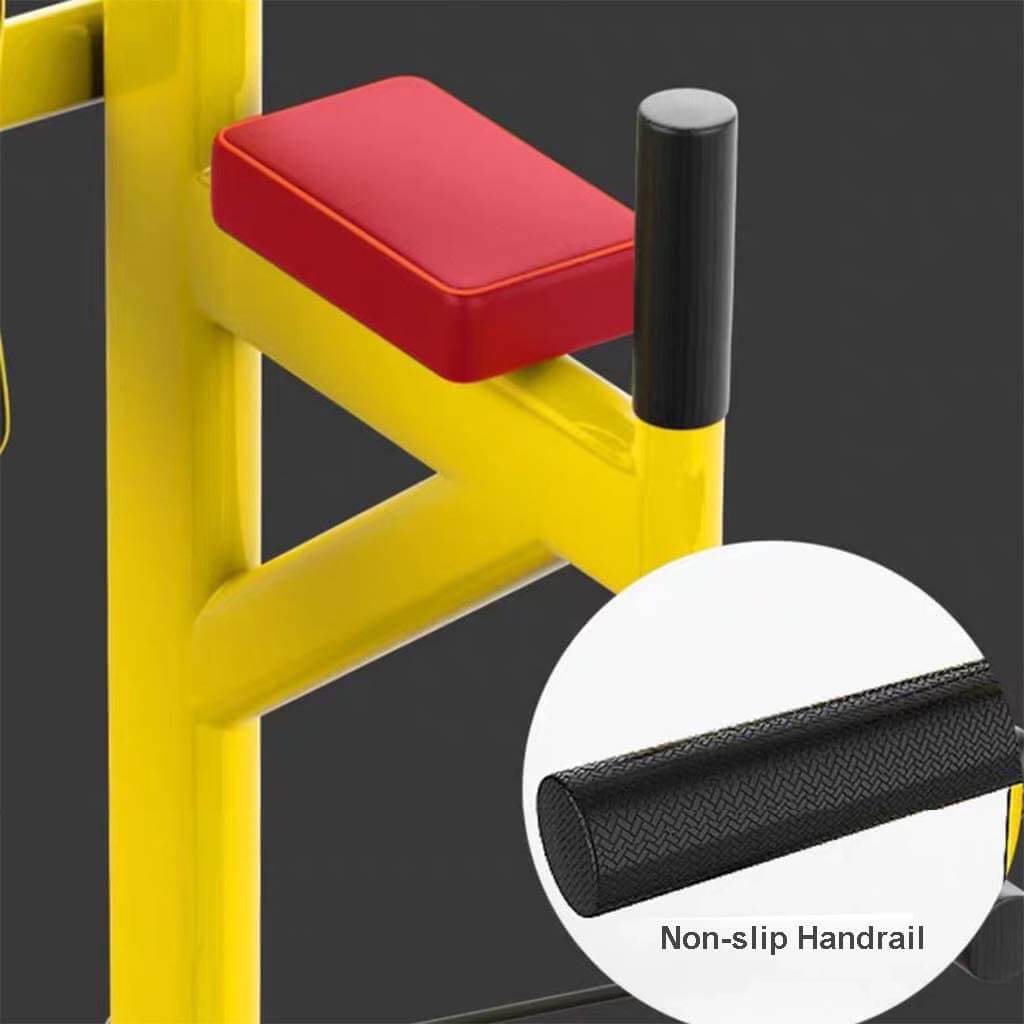 Compact power tower workout station