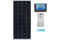 Thumbnail for Solar panel with toughened glass surface