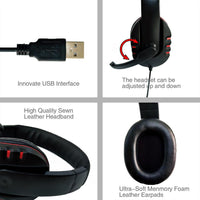 Thumbnail for Ps4 gaming headphones headset