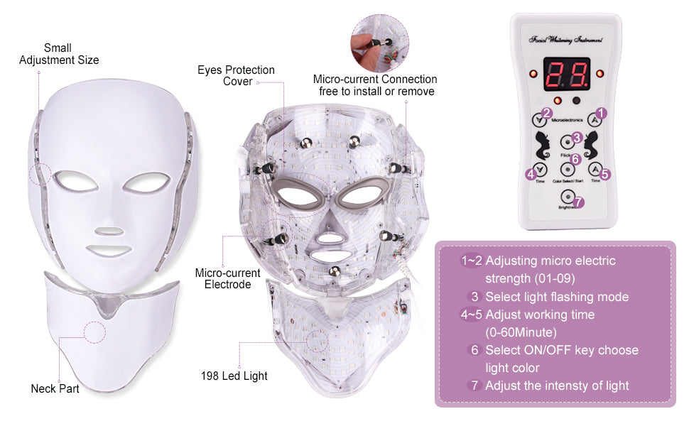 Red Light Therapy for Face Infrared Light Device