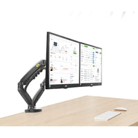 Thumbnail for Dual arm monitor stand Hydraulic