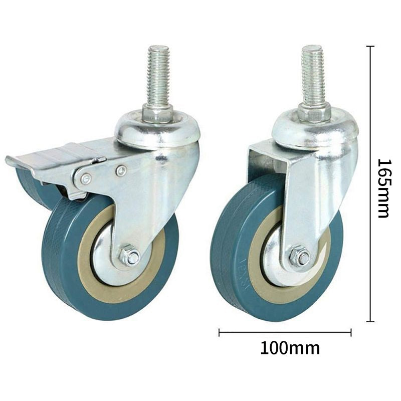 Caster Wheels Trolley Wheels Kit