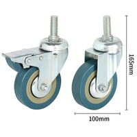 Thumbnail for Caster Wheels Trolley Wheels Kit
