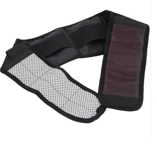 Back support belt providing compression