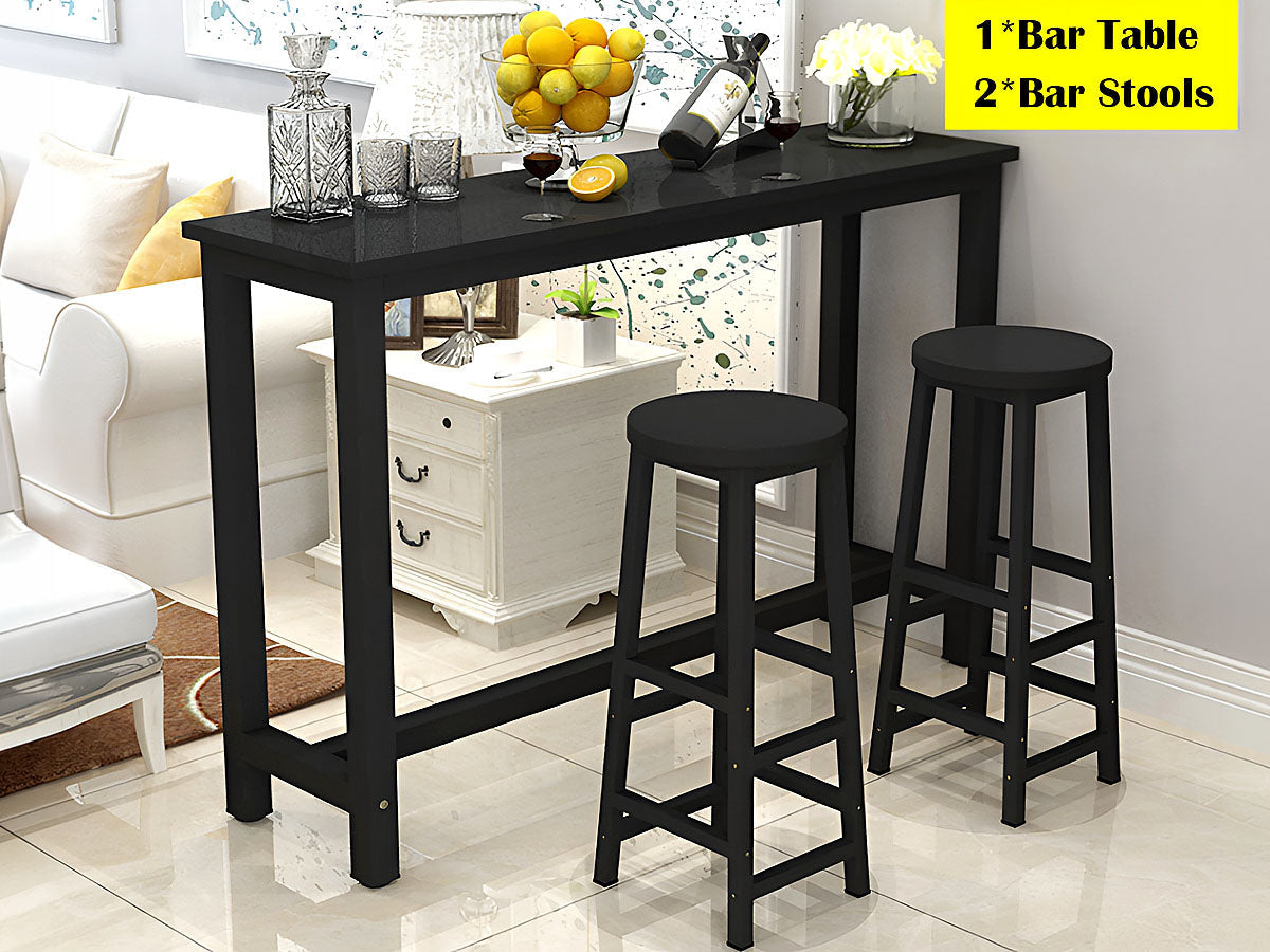 Bar Table Set with Bar Stools Chairs