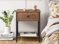Thumbnail for Bedside Table Nightstands with Drawer