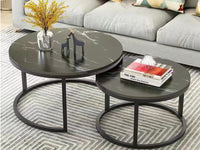 Thumbnail for Coffee Table Unique Style 2in1 Table