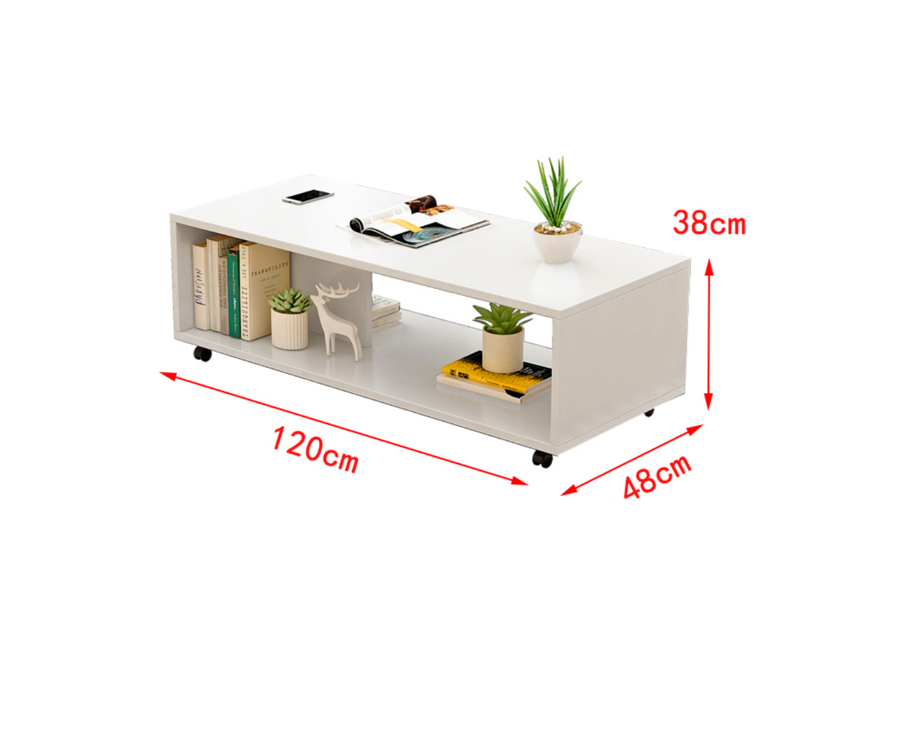 Coffee Table 120CM Black