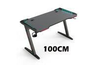 Thumbnail for Gaming desk with USB handle rack and cup holder