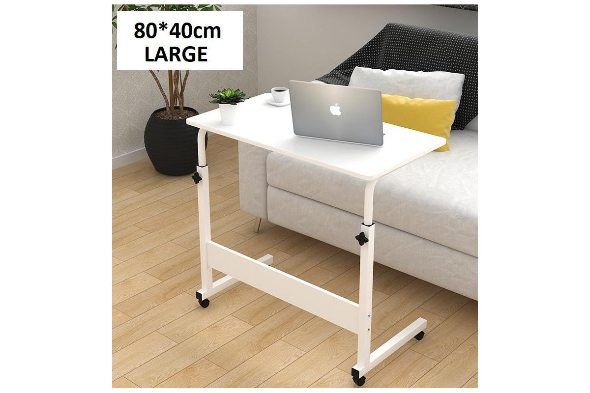 Laptop desk table easy to move with unilateral caster