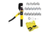 Thumbnail for Tool with double lever for easier crimping