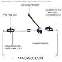 Thumbnail for Bike Rack Car Roof Bicycle Carrier 2PCS