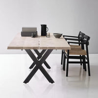Thumbnail for Metal Table Legs desk Bench Legs X Shape