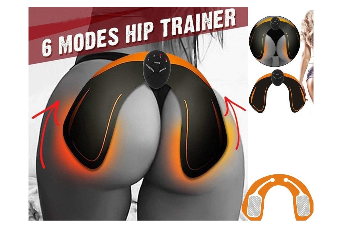 Hip trainer pad showing ergonomic U shape design