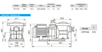Thumbnail for Swimming Pool Pump STP150 1100W