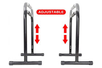 Thumbnail for Dip bars dip stands showing sturdy base bars