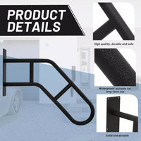 Thumbnail for Outdoor Wall Hand Railing Handrail Outdoor Black